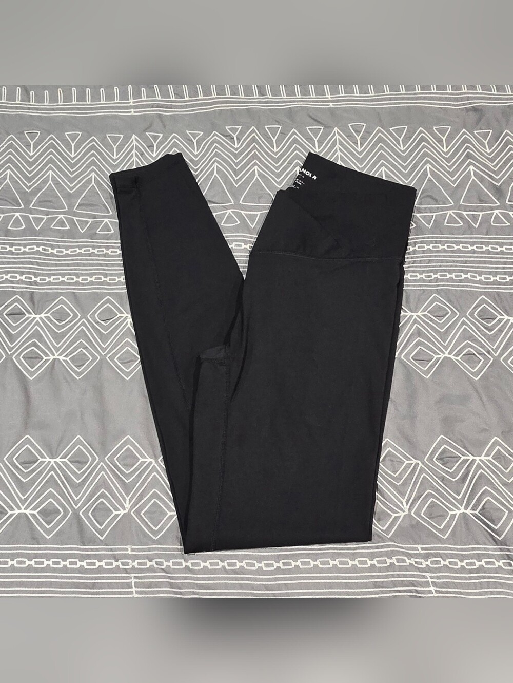 Adanola Ultimate Wrap Leggings In Black Size Medium
